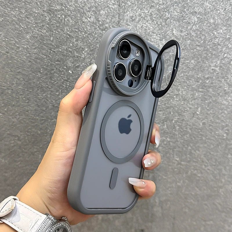 Magnetic Stand Case | Shockproof & MagSafe