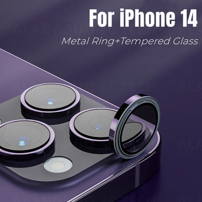 Metal Lens Protector Ring ✨ | For iPhone 14 Pro/Pro Max/Plus 📸 Durable & Stylish