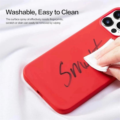 Original Liquid Silicone Case for iPhone 11-15 Series