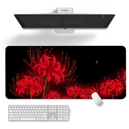 RGB Cherry Blossom Mouse Pad 🌸| Large Gaming Desk mat & Laptop Accessory 🎮