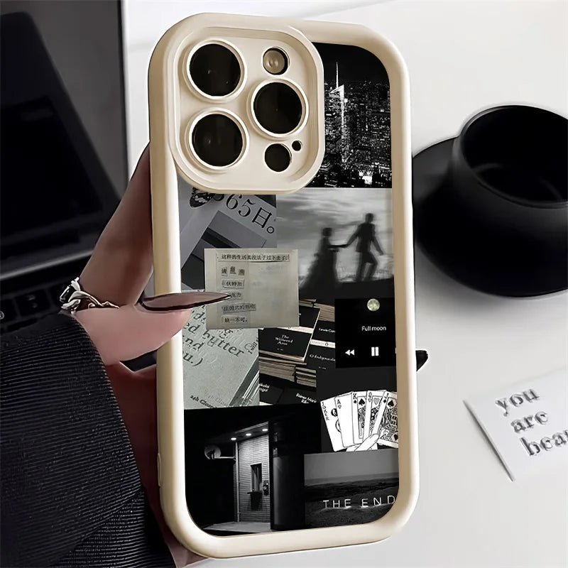 Liquid Silicone Shockproof Case for iPhone 7-16