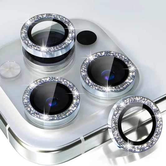 Camera Lens Protector 📸✨ | For iPhone 11-15 Pro Max & Plus | Diamond Metal Glass